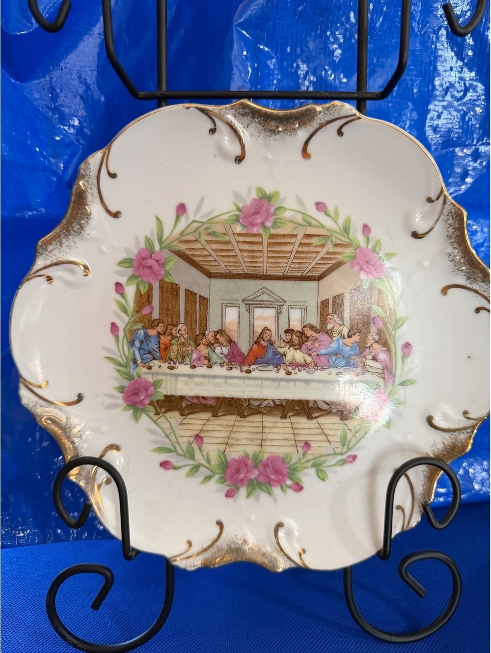 Last Supper decorative plate
